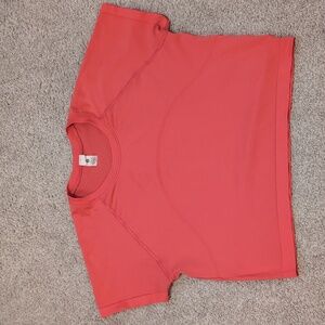Lululemon Swiftly Tech Cropped Short-Sleeve Top Bright Pink